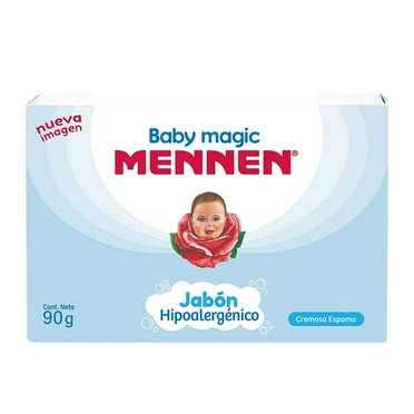 Jabón en Barra para Bebé Mennen Baby Magic Cremosa Espuma Hipoalergénico 90 g