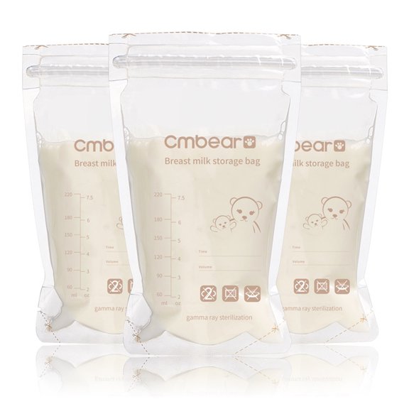 Juego de bolsas de almacenamiento de leche materna Bolsa de almacenamiento de leche materna para el hogar Bolsa de almacenamiento de leche materna Suministros de alimentación para