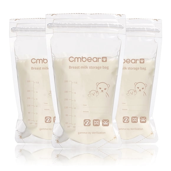 Juego de bolsas de almacenamiento de leche materna Bolsa de almacenamiento de leche materna para el hogar Bolsa de almacenamiento de leche materna Suministros de alimentación para