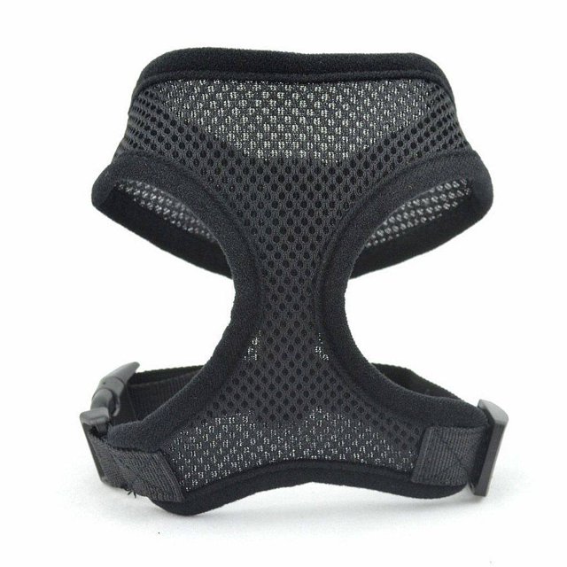 Billuyoard Mascota Control Arnés para Perro Cachorro Gato Suave a Pie Cuello Seguridad Tira Suministros para perros Negro S