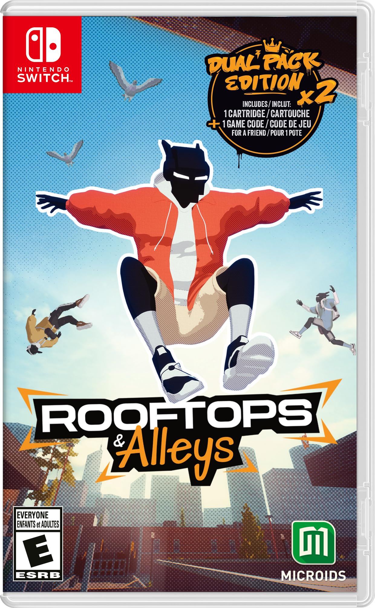 Videojuego MICROÏDS Rooftops & Alleys Pack Dual para Switch