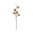 thumbnail image 2 of Calabaza de terciopelo sintético con ramas y bayas: decoración artificial de otoño para el hogar, ideal para la repisa de la chimenea, la mesa o como centro de mesa festivo., 2 of 7