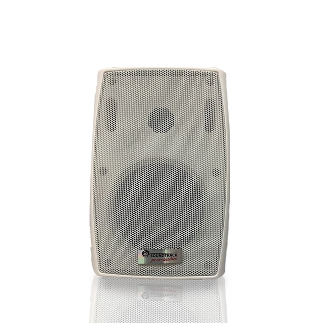 Bocina de Pared WM-5070W 4' para Interiores y Exteriores SOUNDTRACK Rango de Poder 20W Blanco