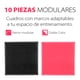 thumbnail image 2 of Piso Protector De Gimnasio Altera PG-ROAZT Tatami C/10 Pz De 105 x 105 Cm Y 2 Cm De Grosor, 2 of 3