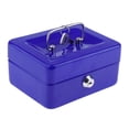 thumbnail image 1 of Estuche de Almacenamiento Seguro para Dinero Caja de Seguridad con para Caja de Dinero para - 15 X 12 X 8 Cm Azul CUTICAT Cash Money Case, 1 of 8