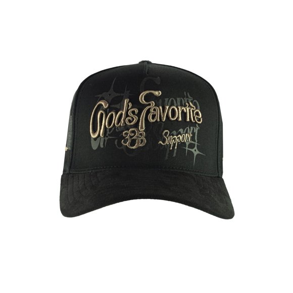 GORRA JC HATS NUMEROS ANGELICALES 333 BLACK UNITALLA