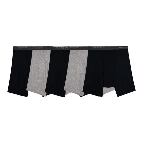 Bóxer Fruit of the Loom para Hombre, Ajustado, Multicolor, Super Value 5 Piezas, Talla G