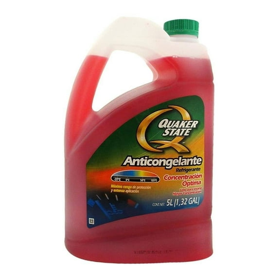 Anticongelante Quaker State Concentración Óptima 5 L