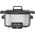 thumbnail image 1 of Cuisinart 3-In-1 Cook Central® Multiolla, olla de cocimiento lento, olla de vapor, Plateado, 5,67L, 1, 1 of 5