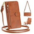 thumbnail image 4 of Funda para Xiaomi POCO F6 PRO Cartera de Mano con Cremallera y Correa Cruzada Desmontable, 4 of 5