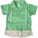 thumbnail image 1 of Guayabera para Bebé Pañalero con Short, Conjunto Mexicano de 2 Piezas para Niño, Guayabera Infantil de Manga Corta, 1 of 4