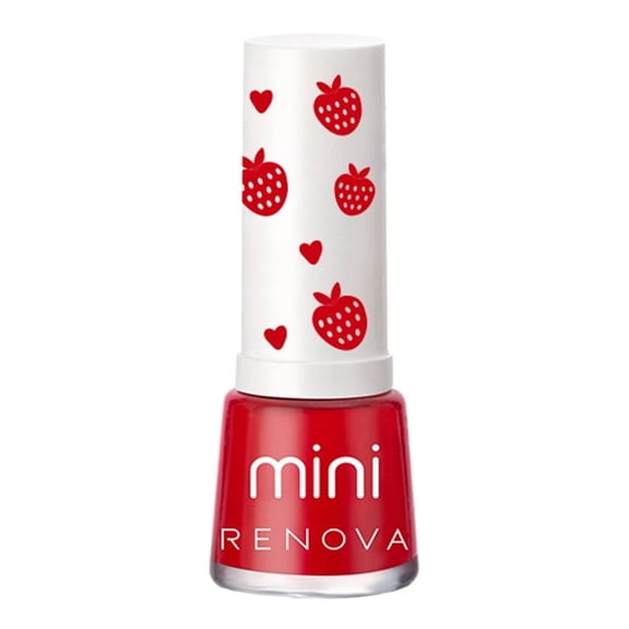 Esmalte para uñas Renova mini Lexi rojo fresa 7.7 ml