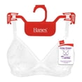 thumbnail image 3 of Brasier Hanes Intima para Mujer sin Varillas Blanco Talla 34B, 3 of 4