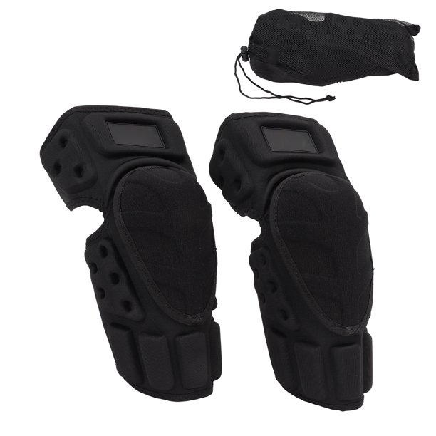 Protector de codo para motocicleta, anticolisión, resistente al desgaste, forro de terciopelo, cómodos protectores de codo, color negro, 2 uds. YUNYI BRAND Deportes