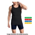 thumbnail image 2 of Camiseta Fruit Of The Loom para Hombre Atlética Multicolor 3 Piezas Talla G, 2 of 4