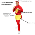 thumbnail image 3 of Disfraz de Chapulín Colorado Adulto Hombre Talla Chica, 3 of 6