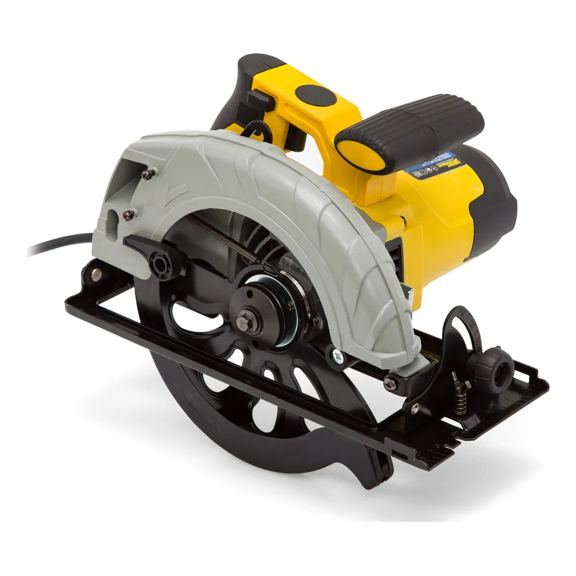 Sierra Circular 7 1/4 1400 W HIGH POWER Amarillo Frecuencia 60