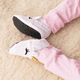 thumbnail image 4 of Pantuflas Unicornio 10 / 12 CHIQUI MUNDO Unicornio; pantunflas para bebé; antiderrapantes, 4 of 6