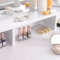 thumbnail image 3 of VASAGLETocador con Espejo Plegable, Mesa de Maquillaje, Estilo Moderno, con 2 Cajones y 3 Compartimentos, Montaje Sencillo, Blanco, 3 of 5