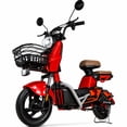 thumbnail image 1 of Bicicleta Electrica Moto Bici Scooter 3 Vel 55km/h 800w 60v Rojo Bizmo, 1 of 9