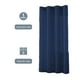 thumbnail image 3 of Cortina para Ventana Home Creations Decorativa Azul, 3 of 4