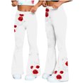 thumbnail image 2 of TaTaai Women's Loose Comfortable Flared Wide Leg Yoga Pants Fashion Casual Sports Fitness Trousers Soft Breathable All Match Daily Wear Gift, 2 of 7