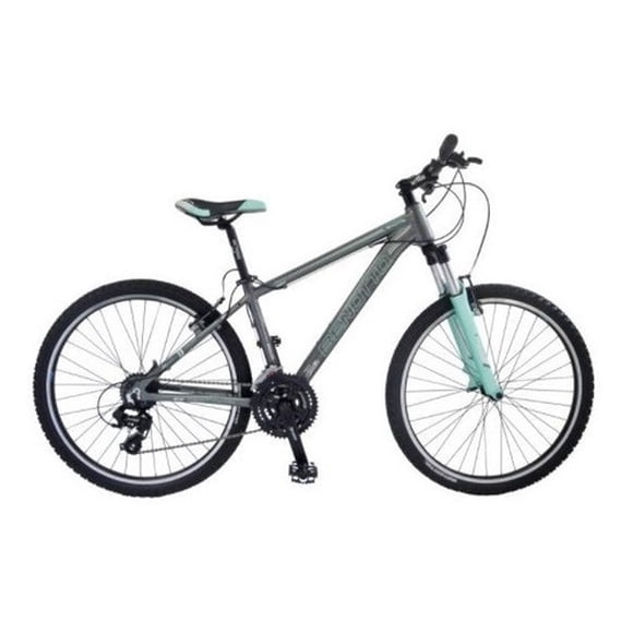 Bicicleta Benotto XC-7000 Aluminio R26 24v Shimano Plata/Aqua Talla:SS