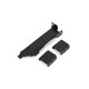thumbnail image 2 of 80-90mm Dual Fan Rack Mount PC PCI Slot Cover Bracket Video Card Cooling Black, 2 of 3