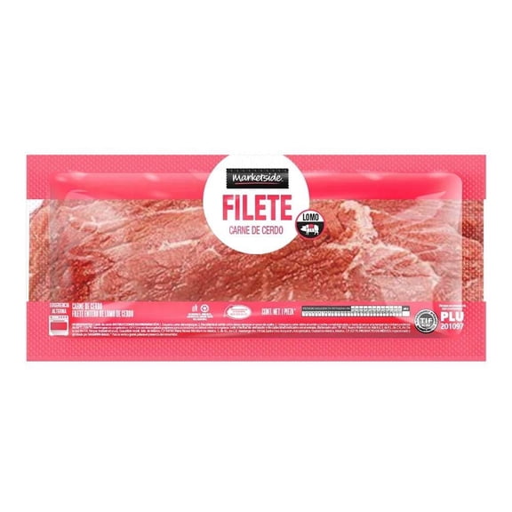 Filete de Cerdo Marketside Corte Natural Peso Aproximado 5 G