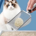 thumbnail image 1 of Apmemiss Clearance Cat Litter Scoop,Stainless Steel Mesh Litter Shovel,Deep Shovel,Reliable Litter Cleaner Corner Shovel,Beach Shovel,Easy to Clean Reptile Terrarium Sand Waste, 1 of 7