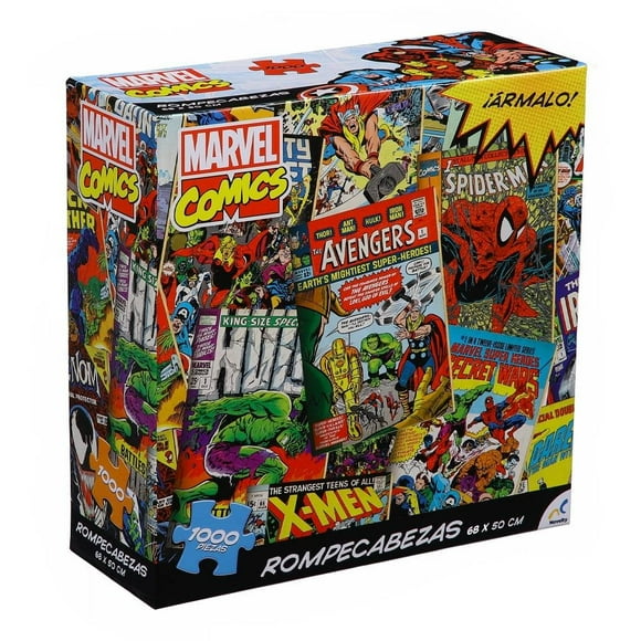 Rompecabezas Marvel con 1000 Piezas