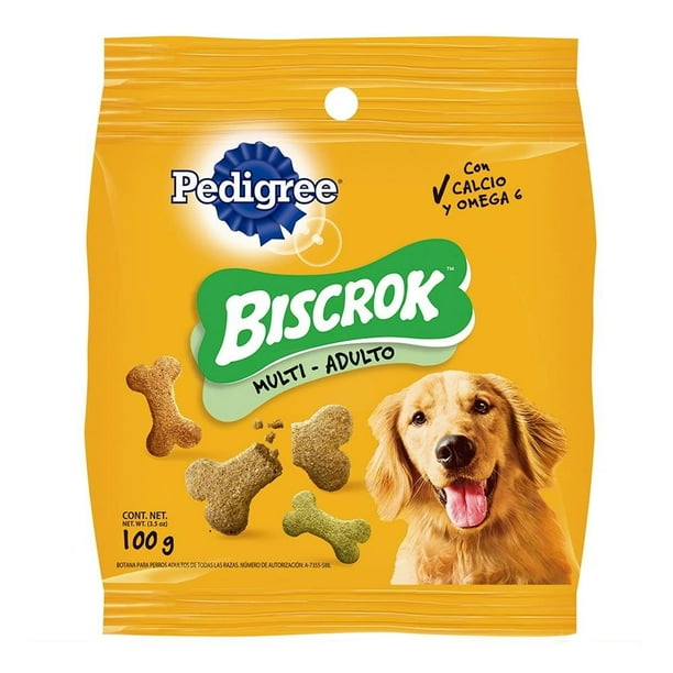 Premios para Perro Pedigree Biscrok Multi Adulto 100 g