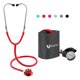 thumbnail image 1 of Kit Esfigmomanómetro Aneroide + Estetoscopio Doble VitalCare, 1 of 8