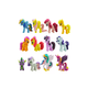 thumbnail image 1 of My Little Pony Set De Para Niños Mini Juguete 12 Piezas multicolor, 1 of 3