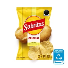 Papas fritas Sabritas sal 160 g