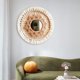 thumbnail image 5 of Espejo colgante de pared Sunnimix bohemio con flecos de Macramé decorativo Blanco, 5 of 7