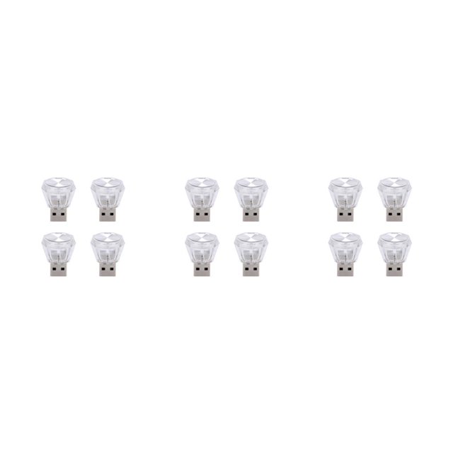 Luz Ambiental Mini USB Sidaley 4 Piezas Iluminación Decorativa Plug Play