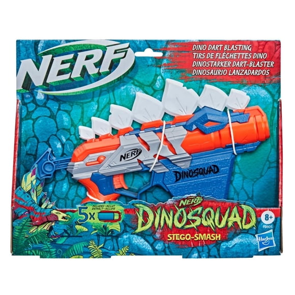 Lanzador Nerf Hasbro 5 Piezas Stegosmash