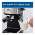 thumbnail image 2 of Cafetera Oster para Espresso y Cappuccino Plata con Negro, 2 of 5