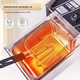thumbnail image 4 of Freidora De Aceite Eléctrica Con Acero Inoxidable 6 Litros Plata, 4 of 5