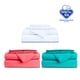 thumbnail image 4 of Juego de Sabanas Spring Air 3 Pack King Size Turquesa Coral Blanco Essence, 4 of 6