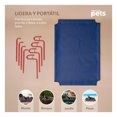 thumbnail image 4 of Cama Elevada para Perro con Malla Transpirable, Catre de Mascotas Esquimal (Azul - Rojo,90x65x20 cm), 4 of 7