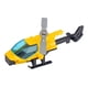 thumbnail image 5 of Helicóptero de aleación fundida a presión, avión de juguete, decoración para tartas, exhibición de escritorio, juguetes para niños amarillo, 5 of 9