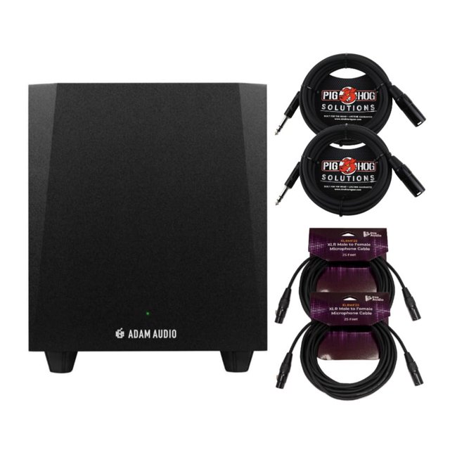 Subwoofer de estudio ADAM Audio T10S de 10" con amplificación
