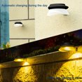 thumbnail image 4 of Xihbxyly Farola Solar, Iluminación Exterior Impermeable Ip65, Foco Led con Sensor de Movimiento, Ahorro de Energía, Montaje Ajustable, Iluminación para Jardín, Patio y Vallas, Tamaño 13,3 X 12,7 X 6,, 4 of 7
