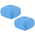 thumbnail image 1 of Travel Soap Box Handmade Waterproof Leakproof Square Small Soap Dish Sealed Box Portable Outdoor Accessories 2 Pcs Blue, 1 of 5