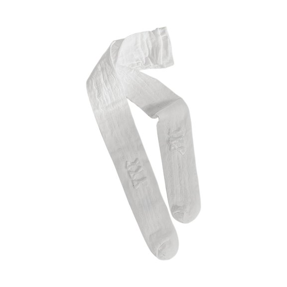 Medias Lolita Niñas,Mallas de Lolita para niñas,mallas suaves de Lolita,pantalones,Pantimedias cómodas para niños y niñas,medias para bebés,Bebés Niños pequeños Medias de L lazo blanco