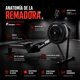 thumbnail image 2 of Maquina Remadora Aire Profesional Bluetooth Conexion APP Capacidad 200 kg Monitor LCD 10 Niveles de Flujo de Aire Asiento Ergonomico Home Gym CrossFit Entrenamiento Cardio Resistencia Fuerza, 2 of 8