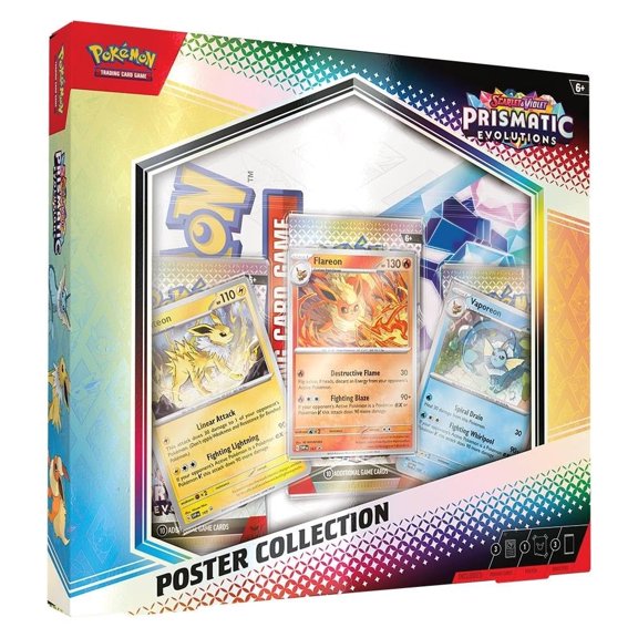 Cartas Coleccionables Pókemon TCG Poster de Colección en Inglés