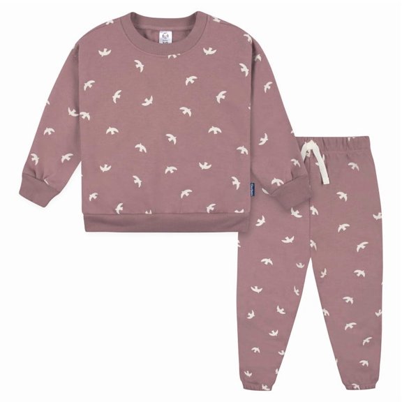 Set Sudadera y Pants Gerber Niña Talla 3 Años